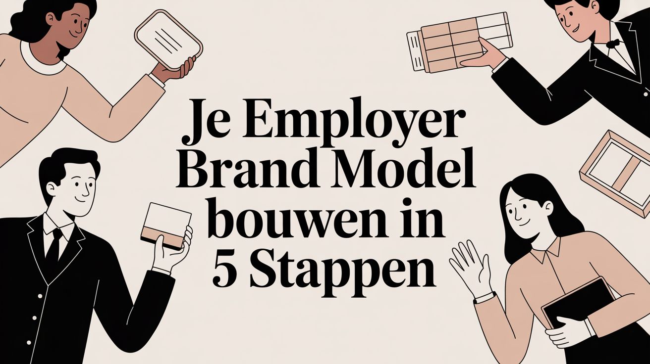 Je employer brand model bouwen in 5 stappen: De gids voor 2026